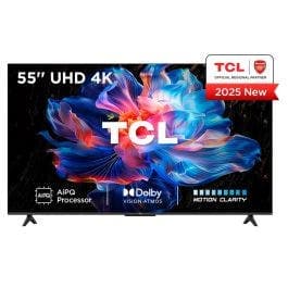 Televisor TCL 55" V6C Google TV con descuento en Panafoto