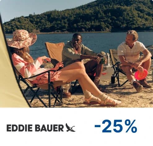 25% de descuento en Eddie Bauer los lunes y martes con Banco General