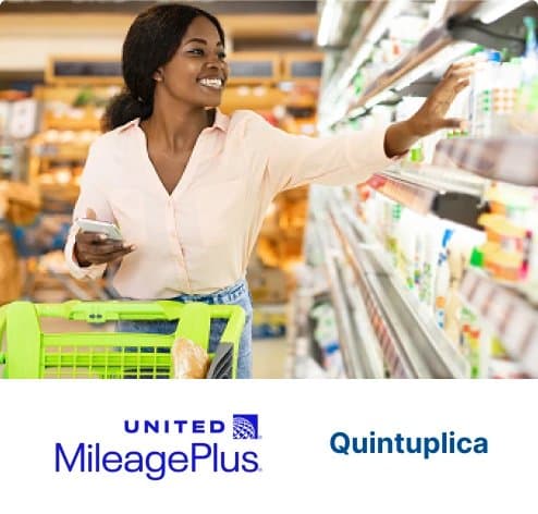 Quintuplica tus millas en supermercados los martes con Visa MileagePlus de Banco General