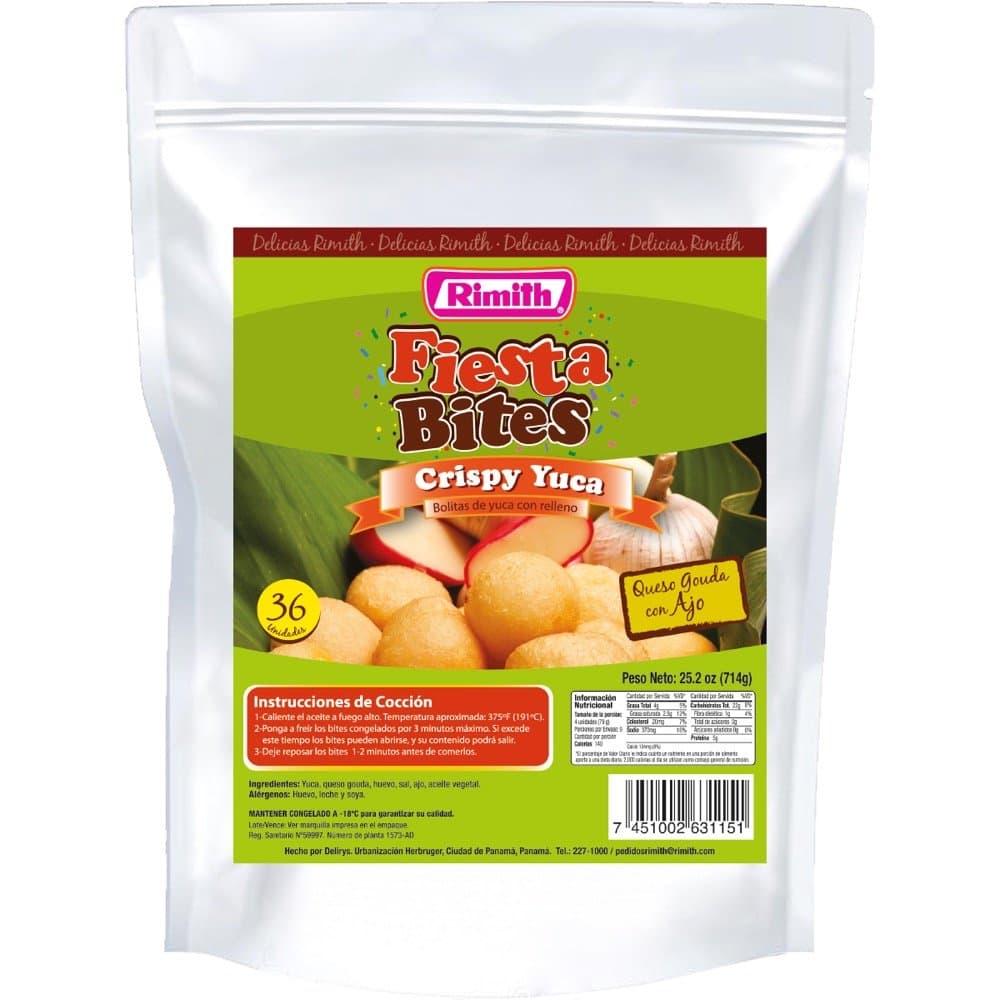 Crispy Yuca de gouda y ajo Rimith (36 un) a $5.65 en Riba Smith